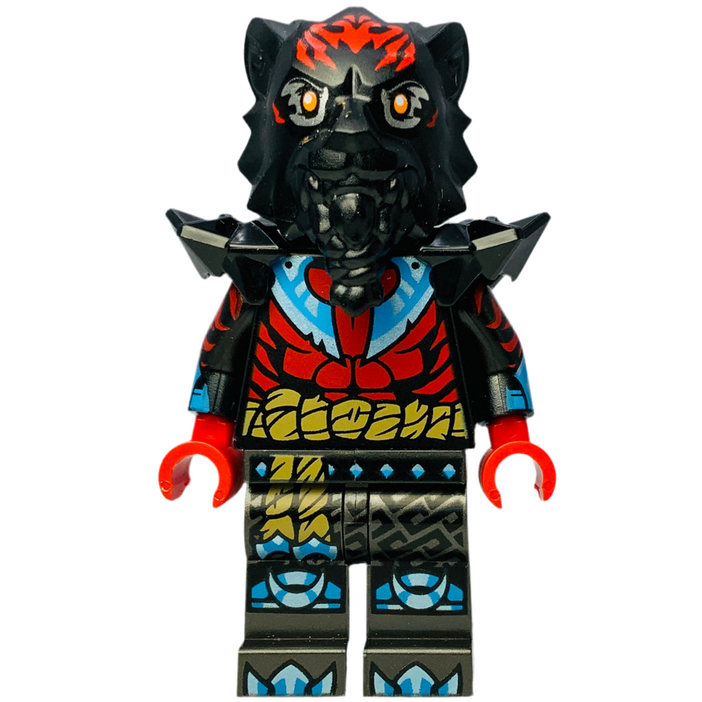 Lord Ras - Red Markings, Black Shoulder Armor, njo0927 - LEGO