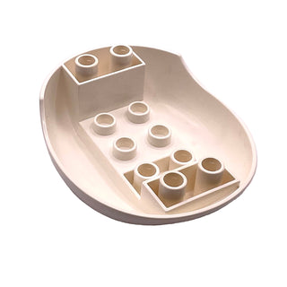 Duplo Helicopter Body Wide Round Base, Part# 79793