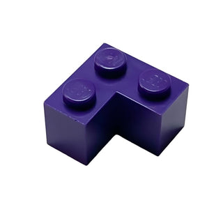 Brick 2x2 Corner, Part# 2357 Part LEGO® Dark Purple 1 Part