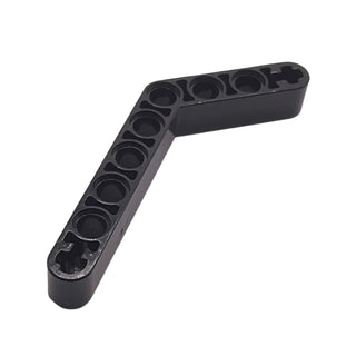 Technic, Liftarm, Modified Bent Thick 1x9 (6-4), Part# 6629 Part LEGO® Black