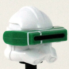 RP2 White Print Green Macrobinoculars- CAC Custom Headgear Accessory Clone Army Customs