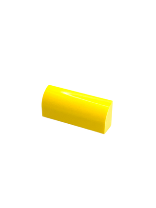 Slope, Curved 1 x 4 x 1 1/3, Part# 6191 Part LEGO® Yellow