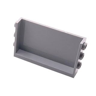 Panel 1 x 6 x 3 with Studs on Sides, Part# 98280 Part LEGO® Light Bluish Gray