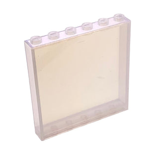 Panel 1x6x5, Part# 59349 Part LEGO® Satin Trans-Clear 1 Part