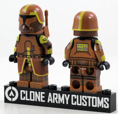 CW-P1 Geonosis Flame Trooper- CAC Custom minifigure Clone Army Customs