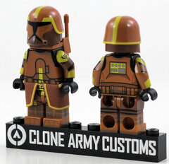 CW-P1 Geonosis Flame Trooper- CAC Custom minifigure Clone Army Customs   