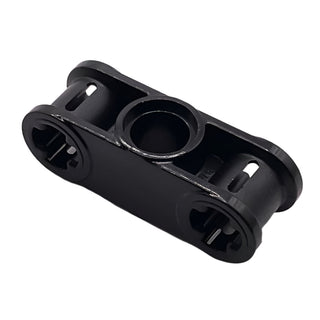 Technic, Axle and Pin Connector Perpendicular 3L with Center Pin Hole, Part# 32184 Part LEGO® Black