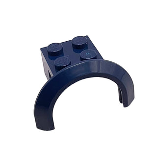 Vehicle, Mudguard 4 x 2 1/2 x 1 2/3 with Arch Round, Part# 50745 Part LEGO® Dark Blue