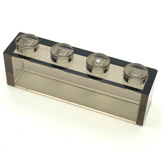 Brick 1x4, Part# 3010 Part LEGO® Trans-Black