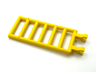 Bar, Ladder 7x3 with Two Clips, Part# 6020 Part LEGO® Yellow 1 Part