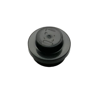 Plate Round 1x1, Part# 4073 Part LEGO® Pearl Dark Gray