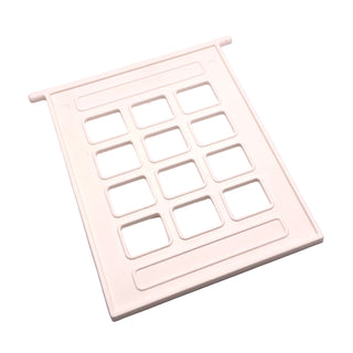 Duplo Door / Window Pane 1 x 6 x 7 Hanging with 12 Panes, Part# 79789
