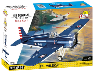 COBI F4F Wildcat Fighter : Set #5731 Cobi Kit Cobi Toys
