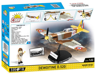 COBI Dewoitine D.520: Set #5734 Cobi Kit Cobi Toys