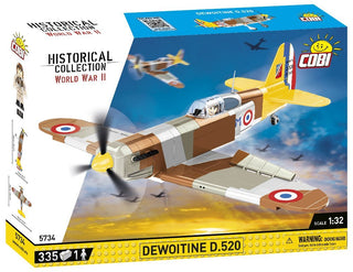 COBI Dewoitine D.520: Set #5734 Cobi Kit Cobi Toys