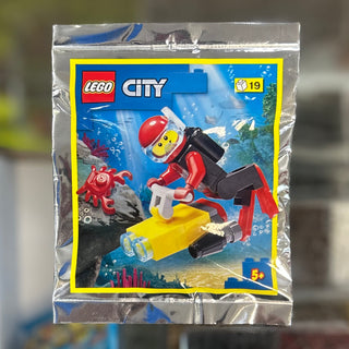Diver and Crab foil pack - 952107 Building Kit LEGO®