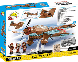 COBI PZL.23 Karas Light Bomber : Set #5751 Cobi Kit Cobi Toys