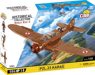 COBI PZL.23 Karas Light Bomber : Set #5751 Cobi Kit Cobi Toys