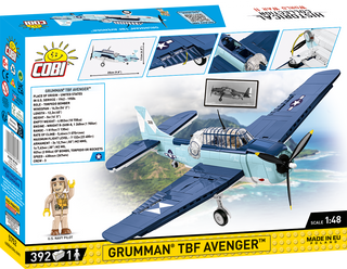 COBI Grumman TBF Avenger Torpedo Bomber : Set #5752 Cobi Kit Cobi Toys