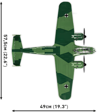 COBI Dornier DO 17Z-2 Light Bomber : Set #5754 Cobi Kit Cobi Toys