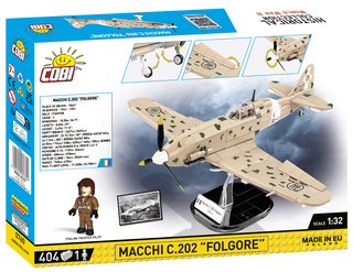 COBI Macchi C.202 "Folgore" Fighter : Set #5760 Cobi Kit Cobi Toys