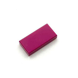 Tile 1x2, Part# 3069 Part LEGO® Magenta 1 Part