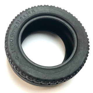 Tire 81.6x36 R Technic Straight Tread, Part# x1825 Part LEGO® Very Good