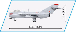 COBI MIG-17 Nato Code "Fresco" Jet: Set #5823 Cobi Kit Cobi Toys