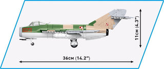 COBI LIM-5 Polish Air Force 1959 Jet: Set #5824 Cobi Kit Cobi Toys