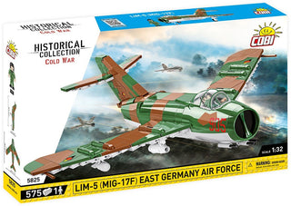 COBI LIM-5 (MIG-17F) East Germany Air Force Jet: Set #5825 Cobi Kit Cobi Toys