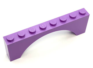 Arch 1x8x2, Part# 3308 Part LEGO® Medium Lavender  
