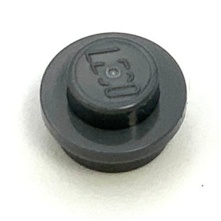 Plate Round 1x1, Part# 4073 Part LEGO® Dark Bluish Gray