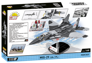 COBI MIG-29 (UA/PL) Jet Fighter : Set #5840 Cobi Kit Cobi Toys