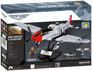 COBI TOP GUN P-51D Mustang Fighter, Version 2: Set #5846 Cobi Kit Cobi Toys