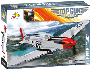 COBI TOP GUN P-51D Mustang Fighter, Version 2: Set #5846 Cobi Kit Cobi Toys
