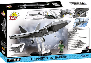 COBI Lockheed F-22 Raptor Fighter Jet : Set #5855 Cobi Kit Cobi Toys