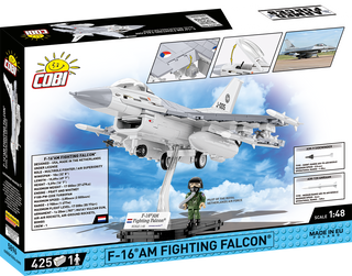 COBI F-16 AM Fighting Falcon Fighter (Dutch Air Force) : Set #5896 Cobi Kit Cobi Toys