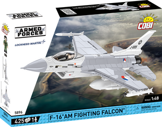 COBI F-16 AM Fighting Falcon Fighter (Dutch Air Force) : Set #5896 Cobi Kit Cobi Toys
