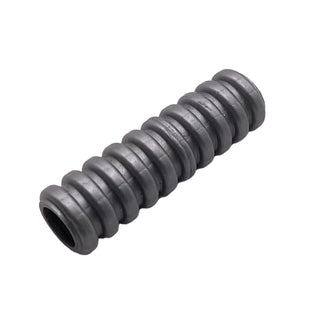 Hose, Ribbed 7mm D. 3L / 2.4 cm, Part# 78c03 Part LEGO® Flat Silver