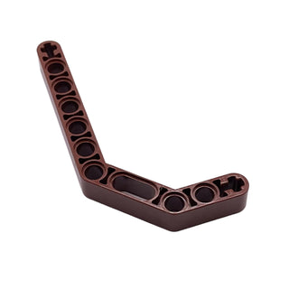 Technic, Liftarm, Modified Bent Thick 1 x 11.5 Double, Part# 32009 Part LEGO® Reddish Brown