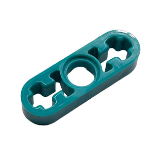 Technic, Liftarm Thin 1x3 - Axle Holes, Part# 6632 Part LEGO® Dark Turquoise