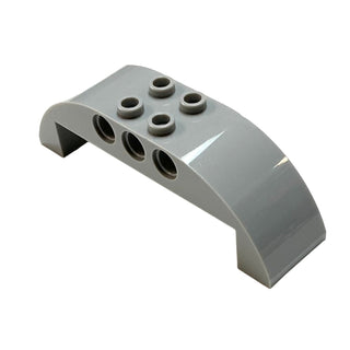 Slope Curved 8x2x2 Double, Part# 11290 Part LEGO® Light Bluish Gray