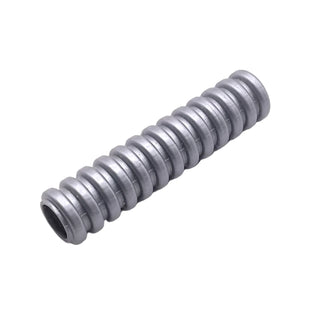 Hose, Ribbed 7mm D. 4L / 3.2 cm, Part# 78c04 Part LEGO® Flat Silver