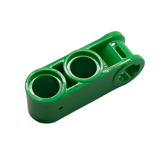 Technic, Axle and Pin Connector Perpendicular 3L with 2 Pin Holes, Part# 42003 Part LEGO® Bright Green