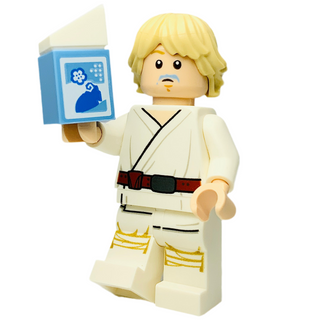 Luke Skywalker - Bluemilk, sw1198 Minifigure LEGO® Minifigure with accessory