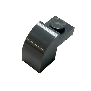 Slope Curved 2x1x1 1/3 with Recessed Stud, Part# 6091 Part LEGO® Dark Bluish Gray 1 Part