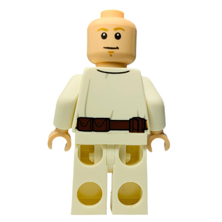 Luke Skywalker (Tatooine, White Legs, Stern / Smile Face Print), sw0778 Minifigure LEGO®