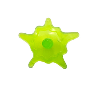 Power Burst, Shield Small with Bar Ends, Part# 35032f Part LEGO® Trans-Bright Green