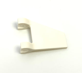 Flag 2x2 Trapezoid, Part# 44676 Part LEGO® White