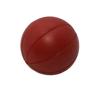 Basketball Plain, Part# 43702 Part LEGO® Red